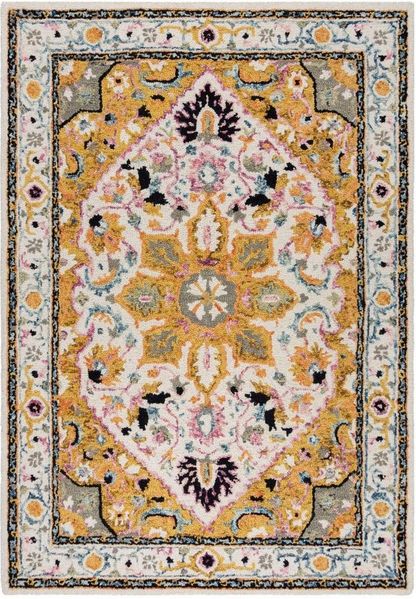 FLAIR RUGS Wollteppich Dhalia, rechteckig, Höhe: 10 mm, 100% Wolle, Wohnzimmer, Schlafzimmer, Esszimmer