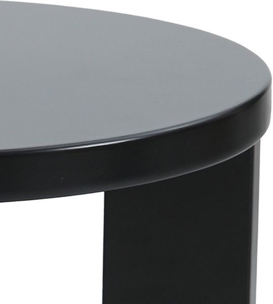 Beistelltisch Kysdajore 50x40 cm Schwarz [en. casa] Bild 5