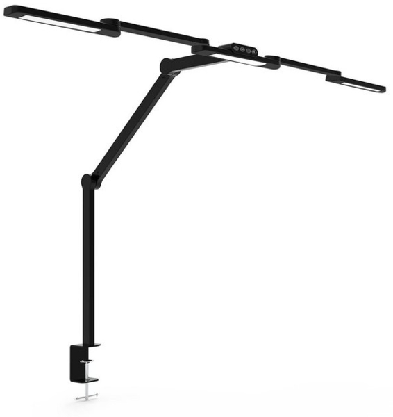 Jibenhome LED Schreibtischlampe LED Dimmbar Schreibtischlampen Klemmbar Bürolampe, Transformierbar 24W, Tageslichtlampe Büro Tischlampe Augenschutz, 105cm, 5 Farbtemperaturen Bild 4