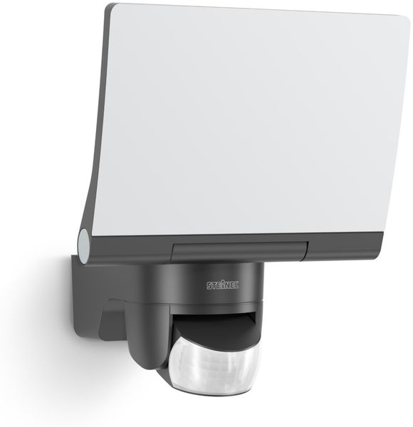 Steinel LED-Außenstrahler XLED home 2 XL S anthrazit, 19,3 W Flutlicht, 180° Bewegungsmelder, 10 m Reichweite, 3000 K