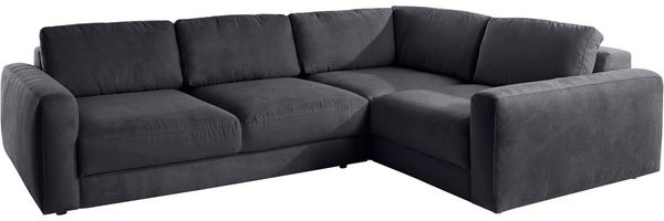 Home affaire Ecksofa Bloomfield, Mega Polsterecke, Breite 289cm, viel Platz, L-Form, In verschiedenen Größen