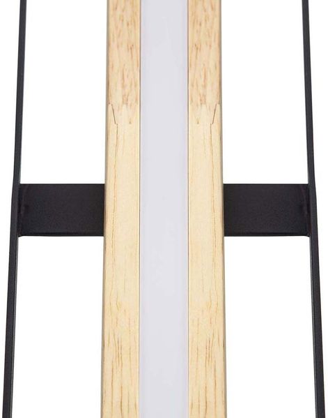 LED Deckenleuchte, dimmbar, Bambus natur, L 46 cm Bild 9