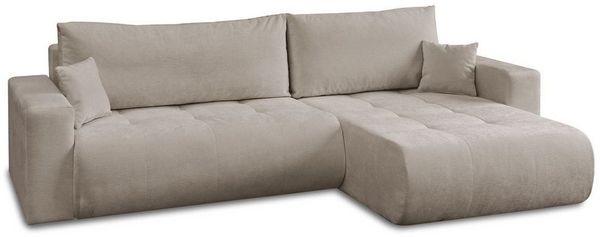 Lookway Ecksofa CLOUD mit Bettfunktion und Bettkasten, mit Bettfunktion und Bettkasten