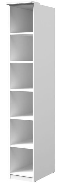 Stauraumregal ""Optima"" Standregal 35 cm weiß inkl. LED