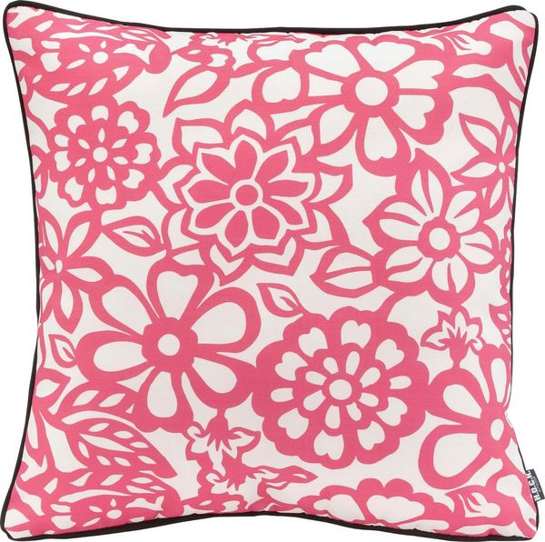 H.O.C.K. Dekokissen Paloma, Kissenhülle mit Füllung, 1 Stück, in Blumen-Optik