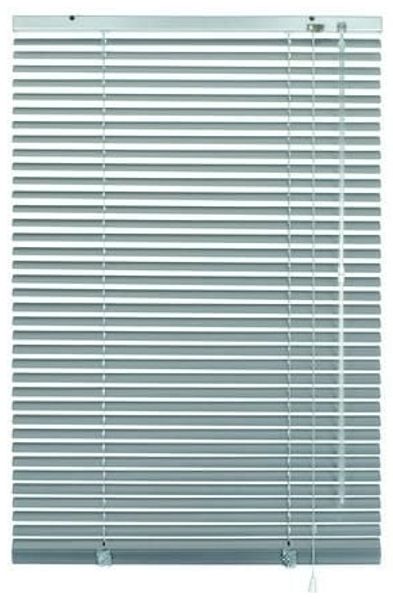 GARDINIA Alu-Jalousie, Sicht, 25 mm, Silber, 130x90 cm Bild 6