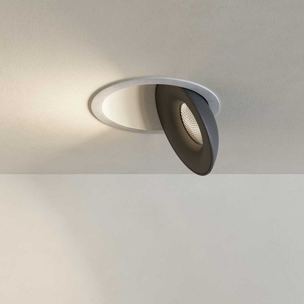 s.luce Santa Deep LED-Einbaustrahler schwenkbar & dimmbar Weiß, Schwarz