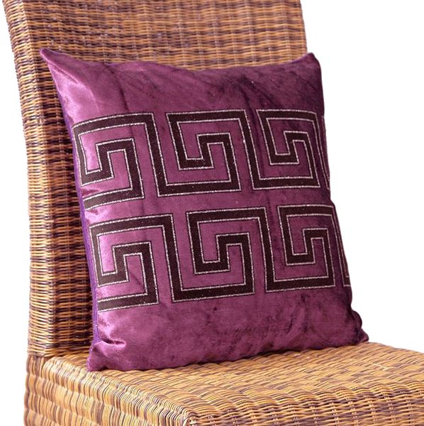 Glamouröses Kissen Dekokissen GLAMOUR4 inkl. Füllung 42x42cm Kissen Zierkissen Sofakissen