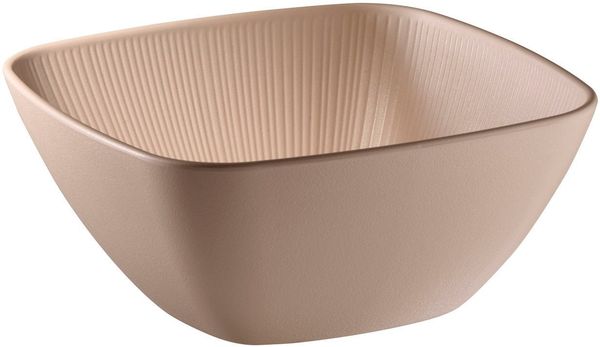 APS Schale Schüssel "NERO", 3,5 Liter, 25x25 cm, Höhe 11 cm, Melamin, (1-tlg), aus Melamin