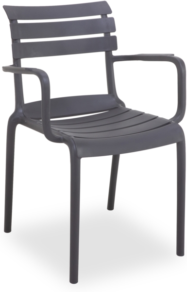 Gartenstuhl outdoor FINN grau (BHT 57x82x57 cm)