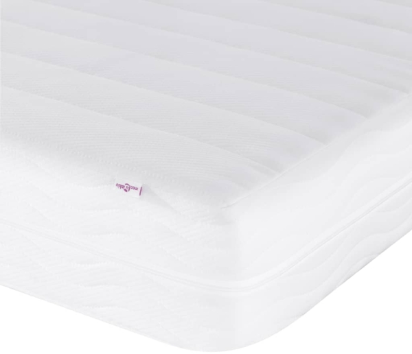 vidaXL Bett mit Matratze "Hvar" Dunkelbraun 140x190 cm Stoff 3208530 Bild 8