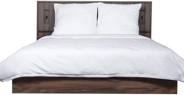 Deluxe Bettwäsche aus Mikrofaser - 140 x 200 cm mit 80 x 80 cm Kissenbezug - Weiß