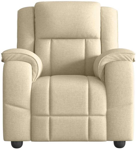 vidaXL Relaxsessel Creme Stoff 4015708 Bild 3