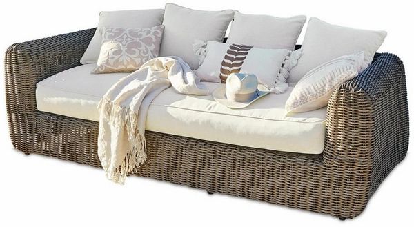 Mirabeau Sofa Sofa Bogdanne braun/creme