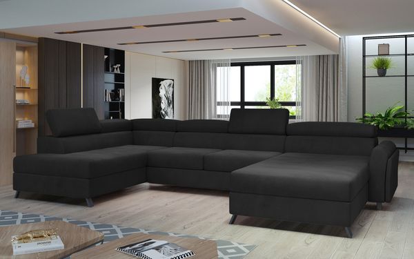 Wohnideebilder Josette Schwarz Ecksofas & Eckcouches Jos_20