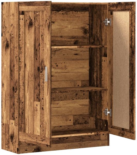 vidaXL Bücherschrank Altholz-Optik 82,5x30,5x115 cm Holzwerkstoff 856148 Bild 6