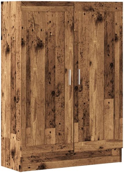 vidaXL Bücherschrank Altholz-Optik 82,5x30,5x115 cm Holzwerkstoff 856148 Bild 2