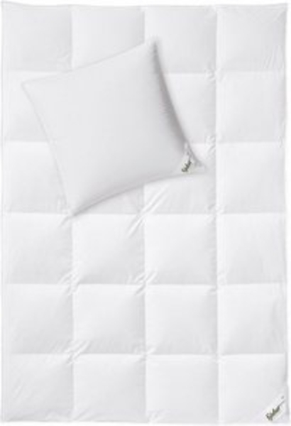 fjödur Daunenbettdecke + Kopfkissen Fleur, Das Set besteht aus 1 Kissen und 1 Bettdecke Bild 6