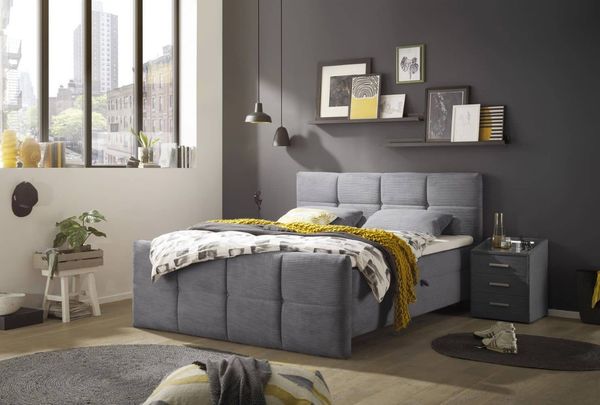 Boxbett Tijuana mit Bettkasten Breitcord