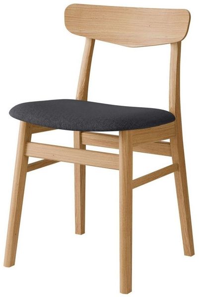 Hammel Furniture Esszimmerstuhl Mosbøl, Stuhl, Massivholz mit gepolstertem Sitz – robust & komfortabel, Massivholz, gepolsterte Sitzfläche, versch. Farbvarianten