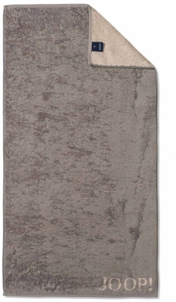 Joop! Duschtuch Badetuch 80x150 Classic doubleface 1600-70 graphit sand Bild 3