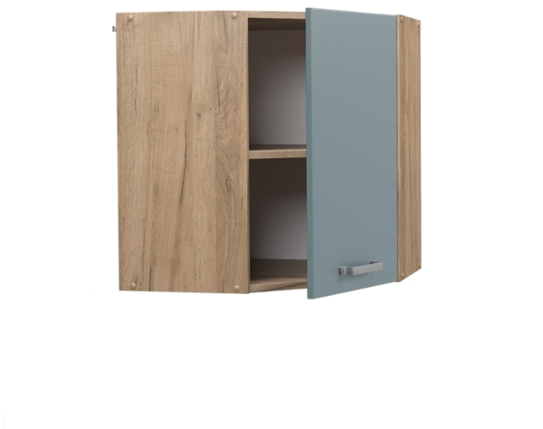 Eckhängeschrank R-Line Blau-Grau 57 cm Vicco Bild 4