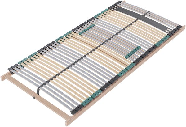 Lattenrost 100x200 PREMIUM STRONG 200, 7-Zonen, 42 Leisten, Starr, bis 200kg, Made in Germany