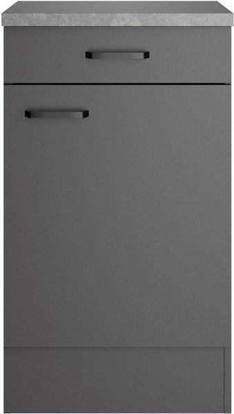 OPTIFIT Unterschrank OPTImulti Breite 50 cm, Tiefe 50 cm, mit 1 Tür, 1 Schubkasten, 1 Einlegeboden