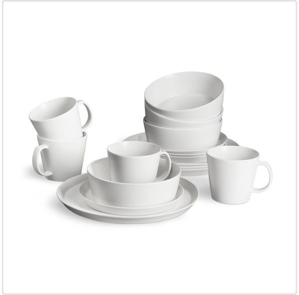 Springlane Geschirr-Set Sweet Scandi, Keramik, in verschiedenen Ausführungen und Sets, 4 Personen, Keramik, Geschirrset 16-tlg, spülmaschinen-, backofen- & mikrowellengeeignet