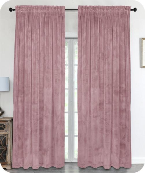 Beautex Verdunkelungsvorhang Samt Vorhang Kräuselband U-Band Gardine Velvet abdunkelnd (1 St), Hakenaufhängung, abdunkelnd