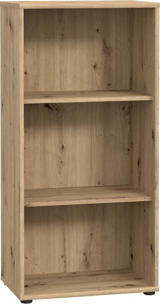 Regal >TEMPRA2< 2 Böden, in Artisan Eiche Dekor - 54x111,1x34,8cm (BxHxT) Bild 3