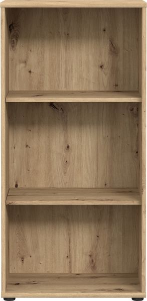 Regal >TEMPRA2< 2 Böden, in Artisan Eiche Dekor - 54x111,1x34,8cm (BxHxT)