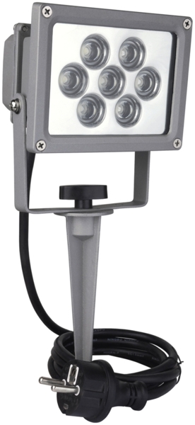LED Scheinwerfer Strahler mit Erdspieß, IP44, Breite 20cm Bild 1