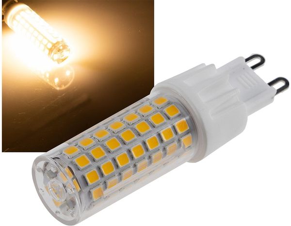 LED Stiftsockel G9, 8W, 720lm 330°, 230V, 3000K, warmweiß