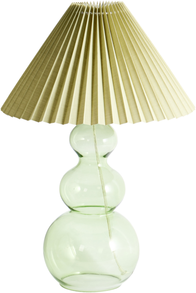 Tischlampe SENGWA Glas Grün