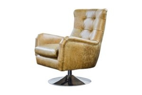 KAWOLA Drehsessel RELEXA, Sessel Leder verschiedene Farben Bild 6