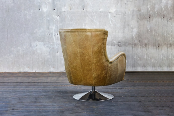 KAWOLA Drehsessel RELEXA, Sessel Leder verschiedene Farben Bild 3