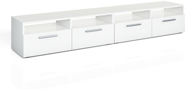 Lowboard Diego Weiß 190 x 38 cm Vicco