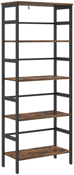 vidaXL Bücherregal Geräucherte Eiche 60 x 29,5 x 149 cm Holzwerkstoff 883930
