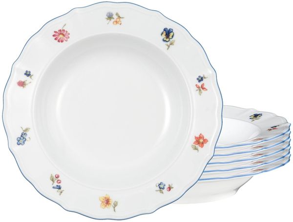 Seltmann Weiden Sonate Nostalgie Suppenteller ø 22,4 cm 6er Set