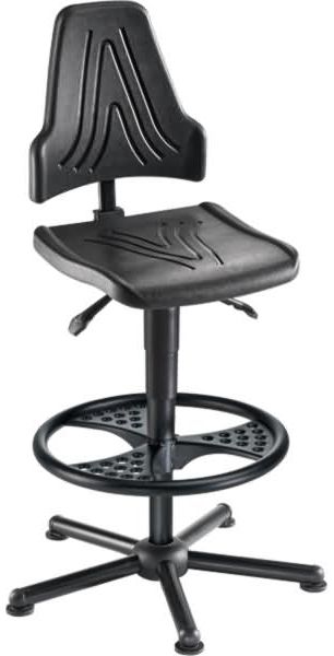 meychair Drehstuhl 13314 W19-25-H-PU-FR3 XXL 250kg schwarz