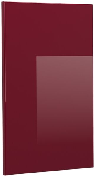 Küchenfront R-Line Rot Hochglanz 39.6 x 59 cm Möbelfront für den Hängeschrank Vicco