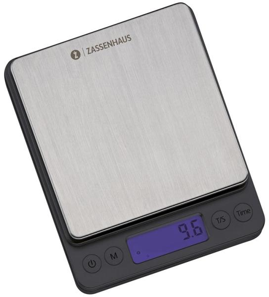 Zassenhaus Digitale Kaffeewaage Barista Schwarz
