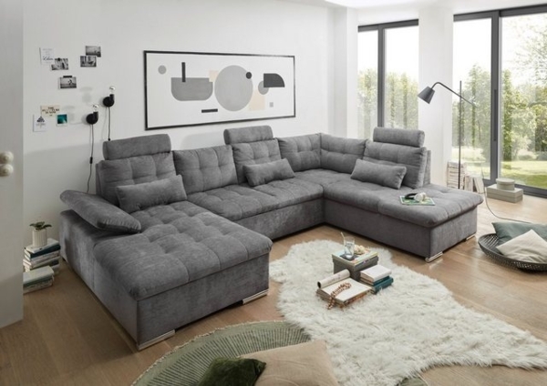 Wohnlandschaft mit Funktion BREST U Bild 4