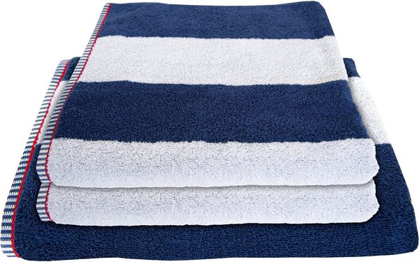 Dyckhoff Duschtuch Maritim, Block Stripe, Frottier (1-St)