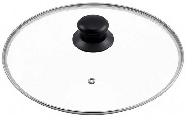 Pfannendeckel 24cm Glasdeckel Topfdeckel hitzebeständig Ersatzdeckel Kochdeckel Deckel
