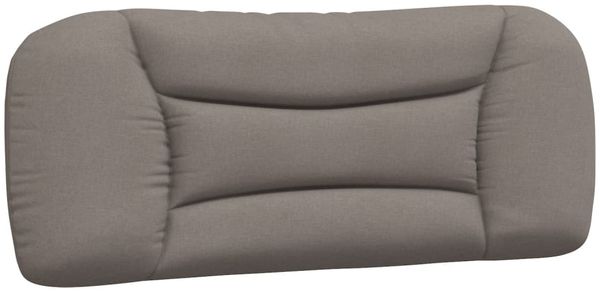 vidaXL Bettgestell ohne Matratze "Hvar" Taupe 100x200 cm Stoff 3207755 Bild 8