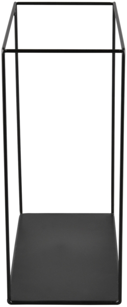 3er Set Wandregal Rita - Metall Schwarz Bild 4