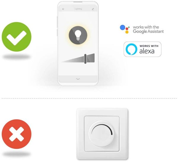 Nedis WLAN-SMART-DECKENLEUCHTE RUND (WIFILAW10WT)