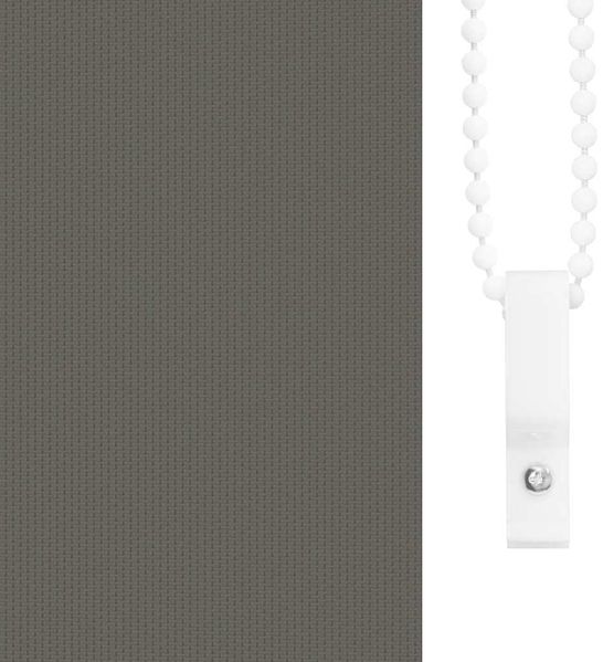 vidaXL Verdunkelungsrollo Grau 85x230 cm Stoffbreite 80,7 cm Polyester 4011203 Bild 10